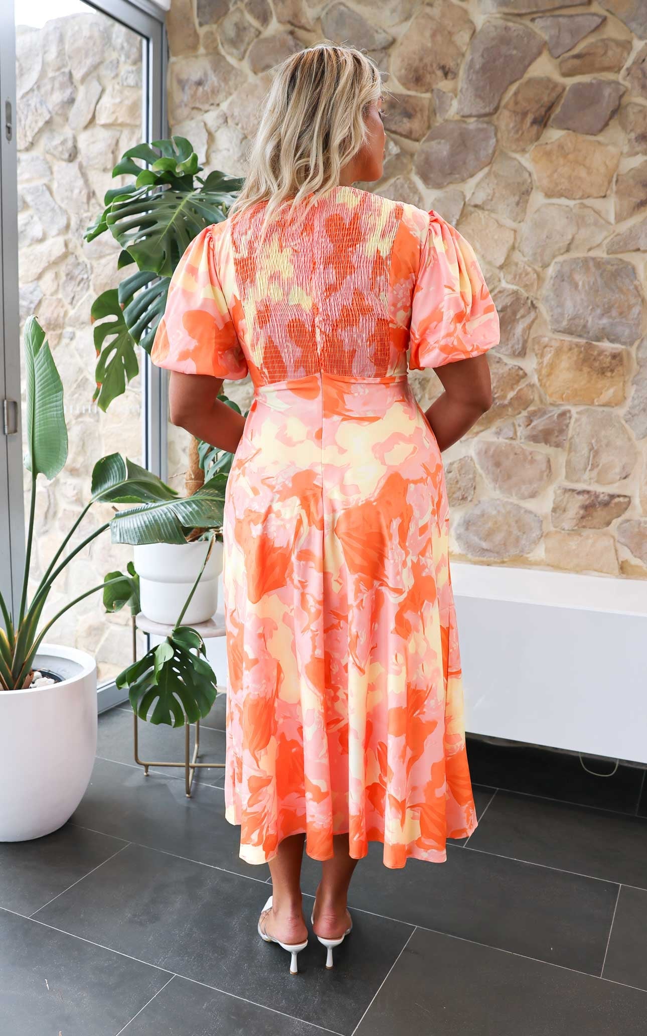 Vestido largo Kamala Estampado