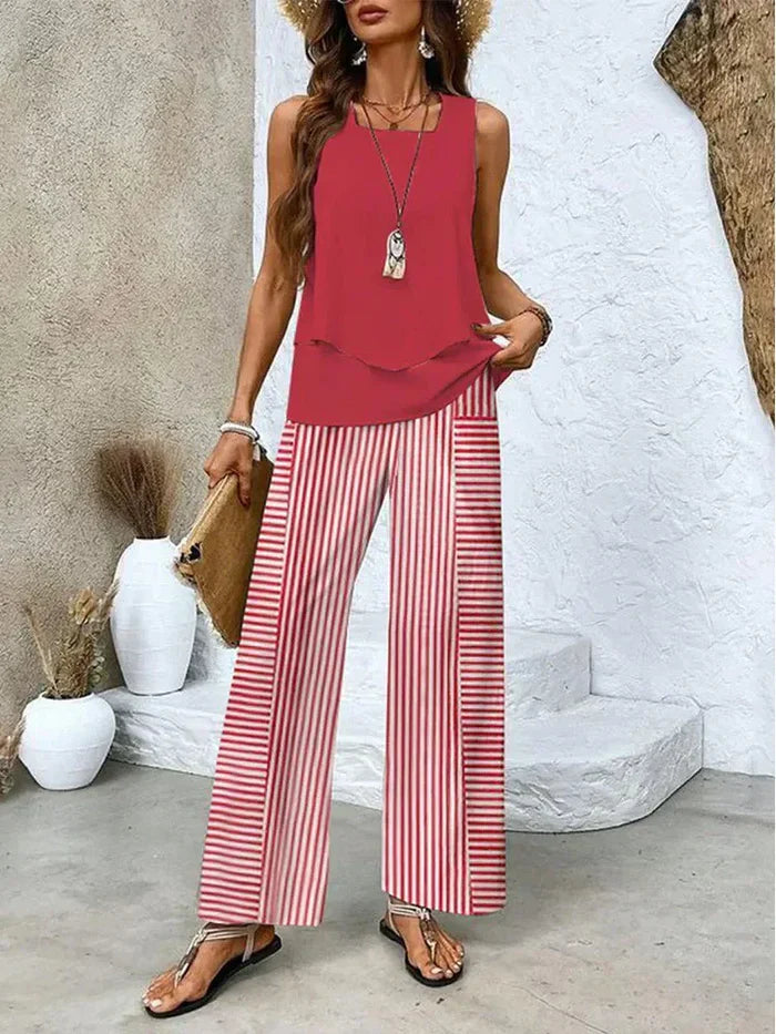 Conjunto de verano ligero y elegante (LIQUIDACIÓN)