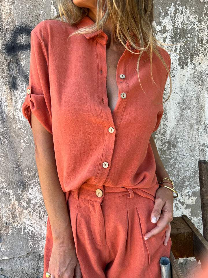 Conjunto Zara De Lino