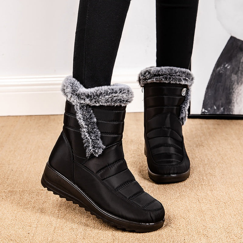 Botas cálidas e impermeables