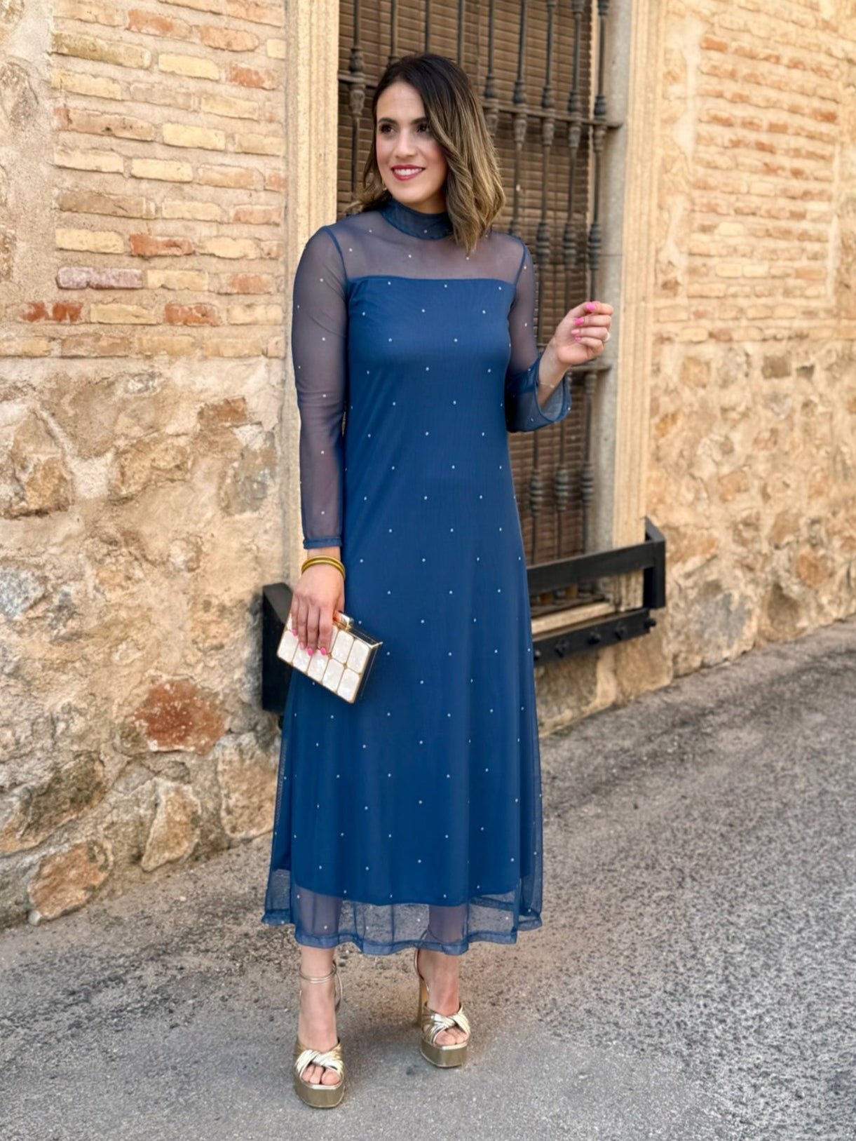 Vestido Tul estampado | Noa - Alalá Moda Mujer