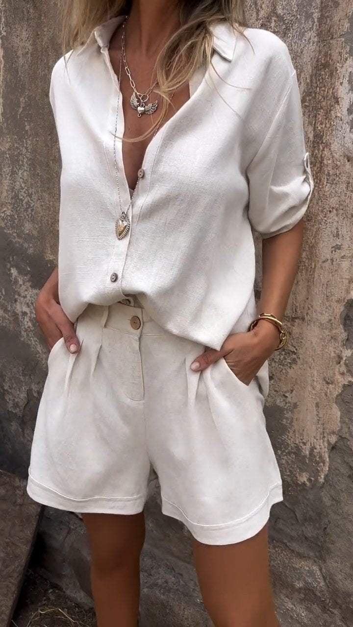 Conjunto Zara De Lino