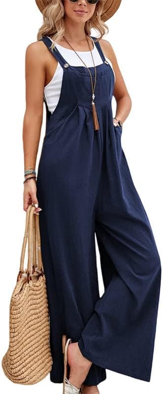 Overol Boho Chic Con Pierna Ancha