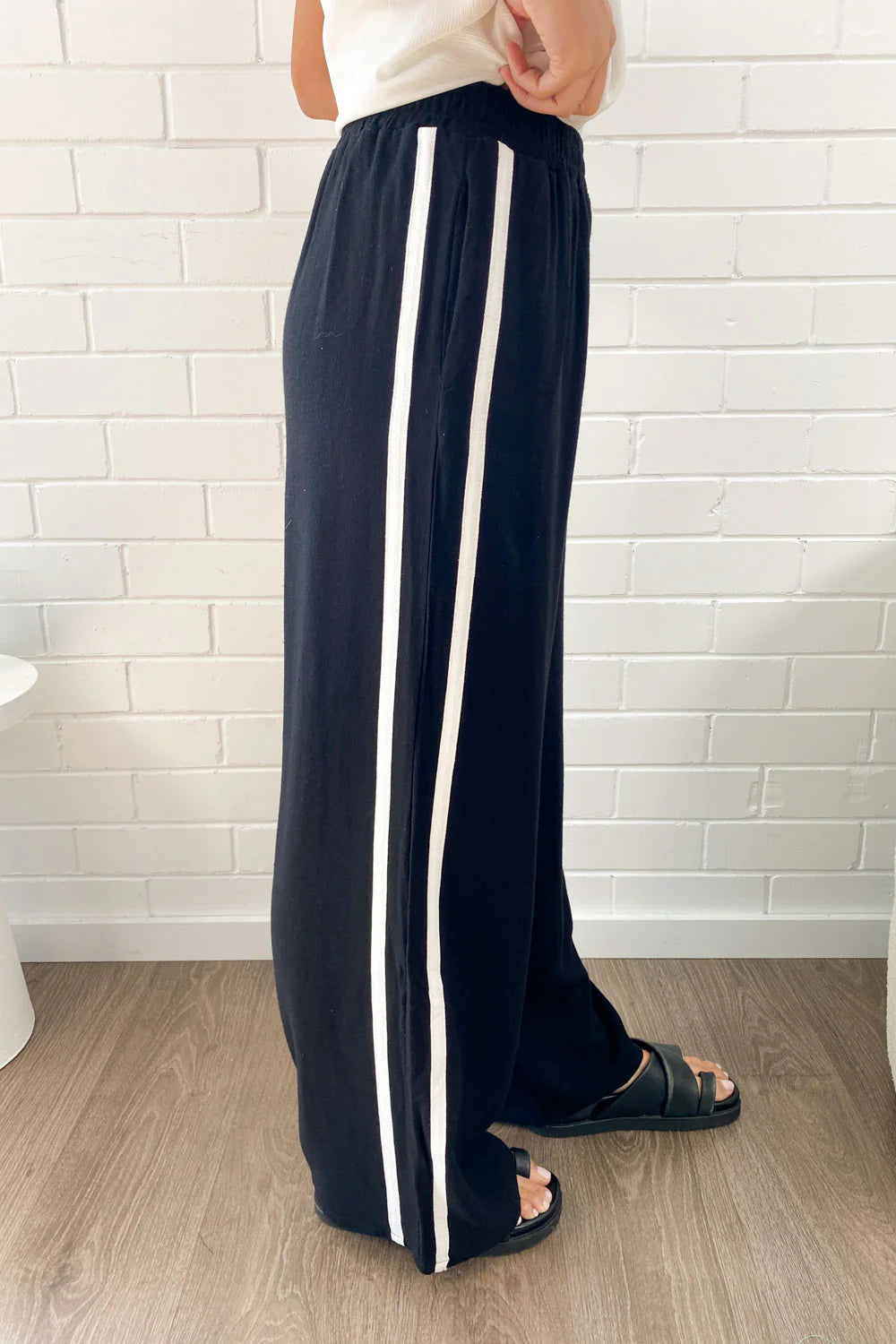 Pantalones de mezcla de lino Courtney