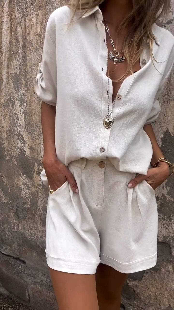 Conjunto Zara De Lino