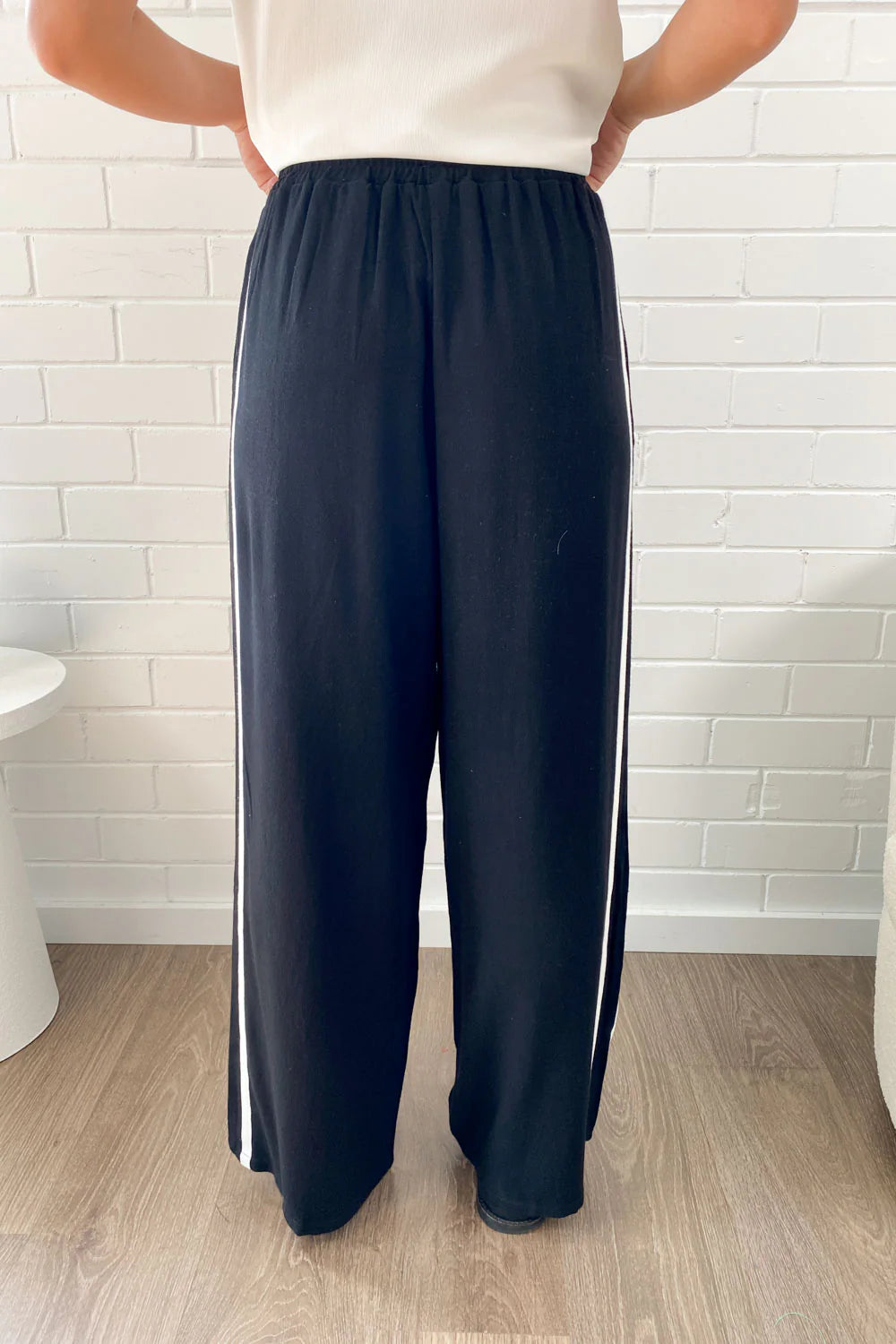 Pantalones de mezcla de lino Courtney
