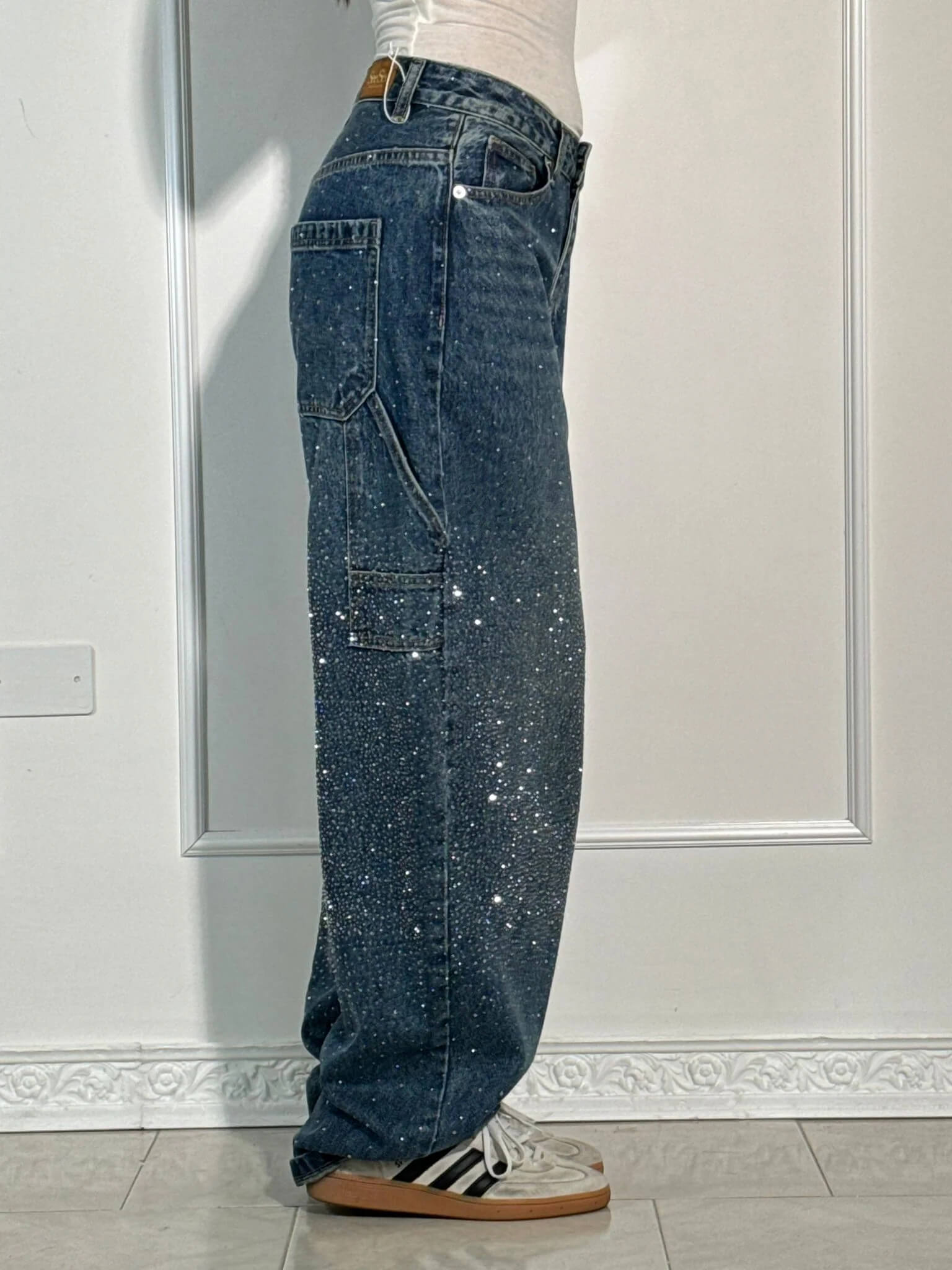 Jeans de mezclilla Balloon Carpenter