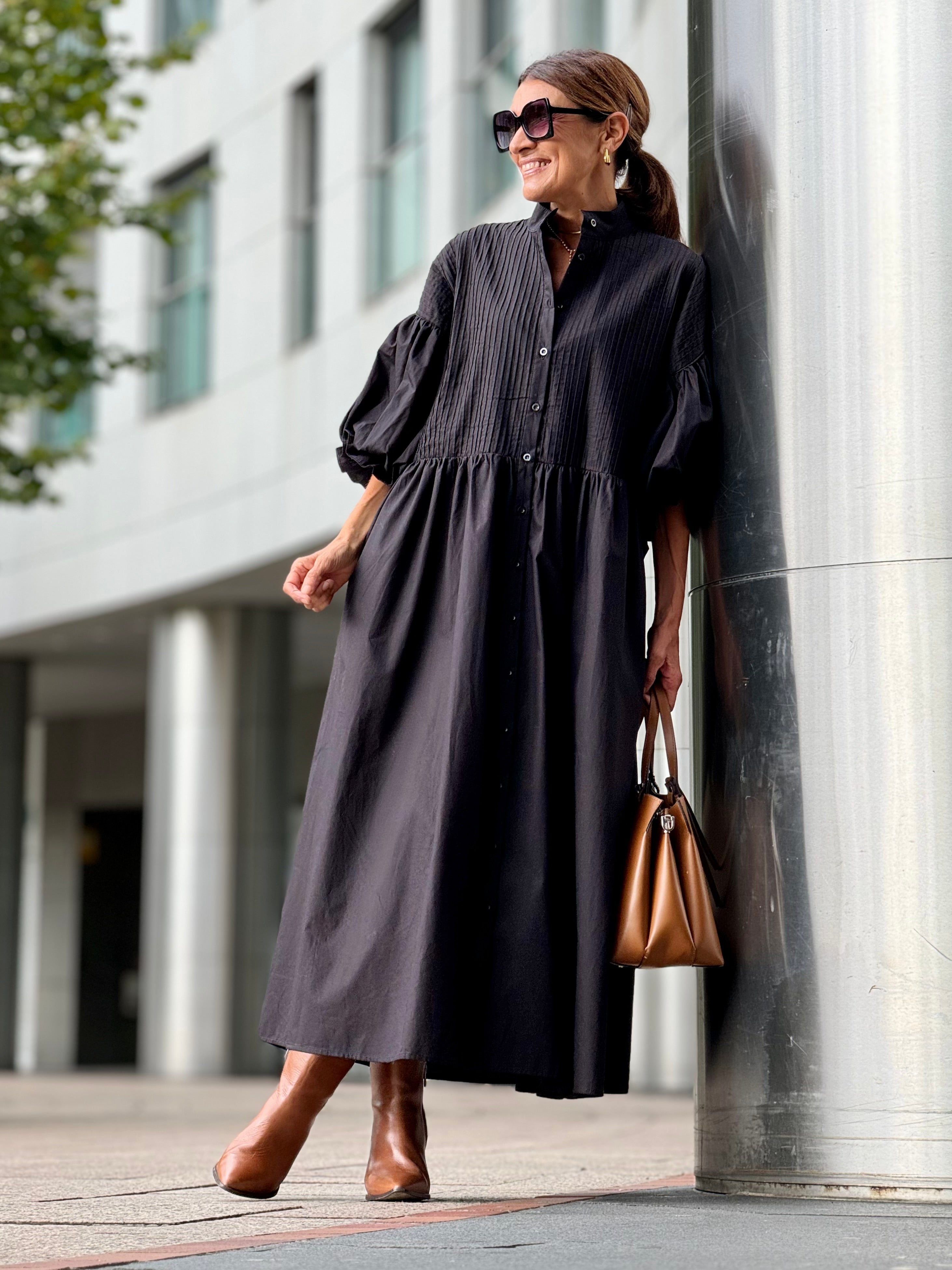 Vestido Phoebe Negro