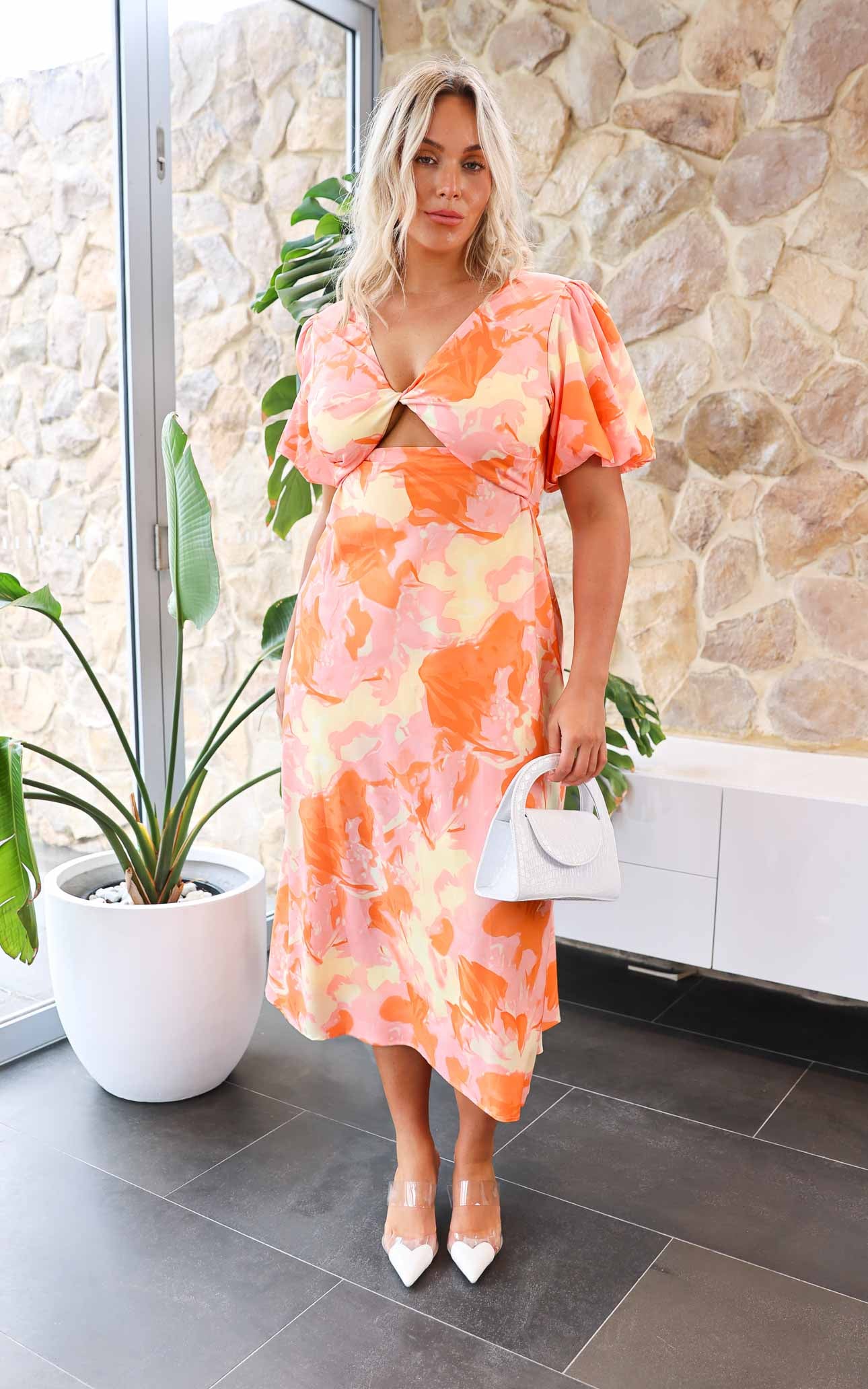 Vestido largo Kamala Estampado
