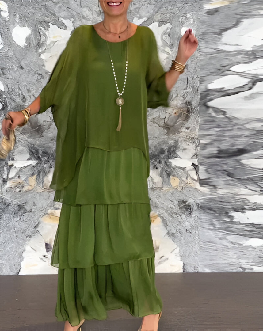VESTIDO ARTÍSTICO - SILUETA SUELTA (LIQUIDACIÓN)