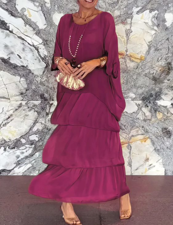 VESTIDO ARTÍSTICO - SILUETA SUELTA (LIQUIDACIÓN)
