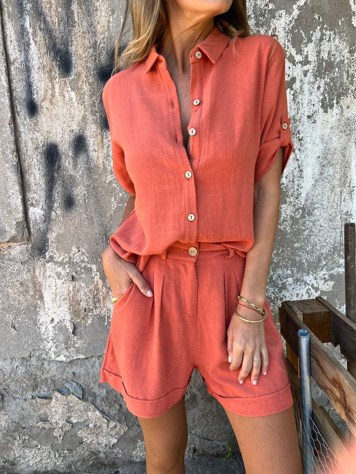 Conjunto Zara De Lino