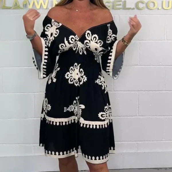 vestidos de verano estampados para mujer (LIQUIDACIÓN)